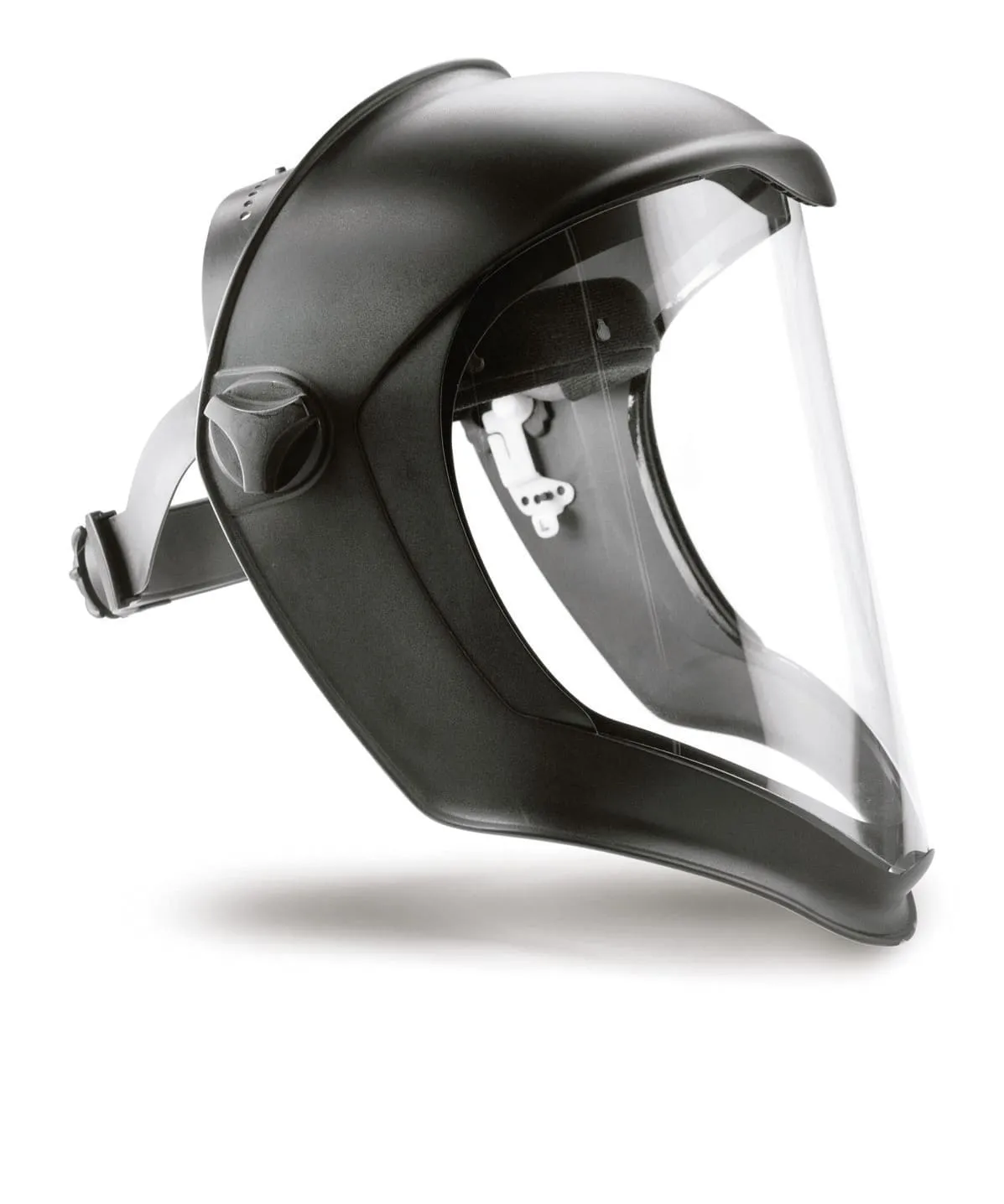BIONIC Face Shield with polycarbonate visor, uncoated.