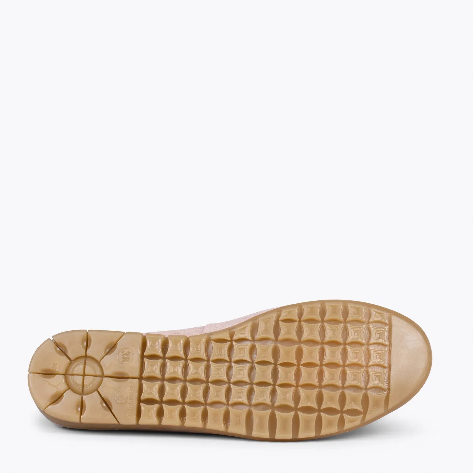 360 – Mocasines con antifaz y cuña interna NUDE - Imagen 5
