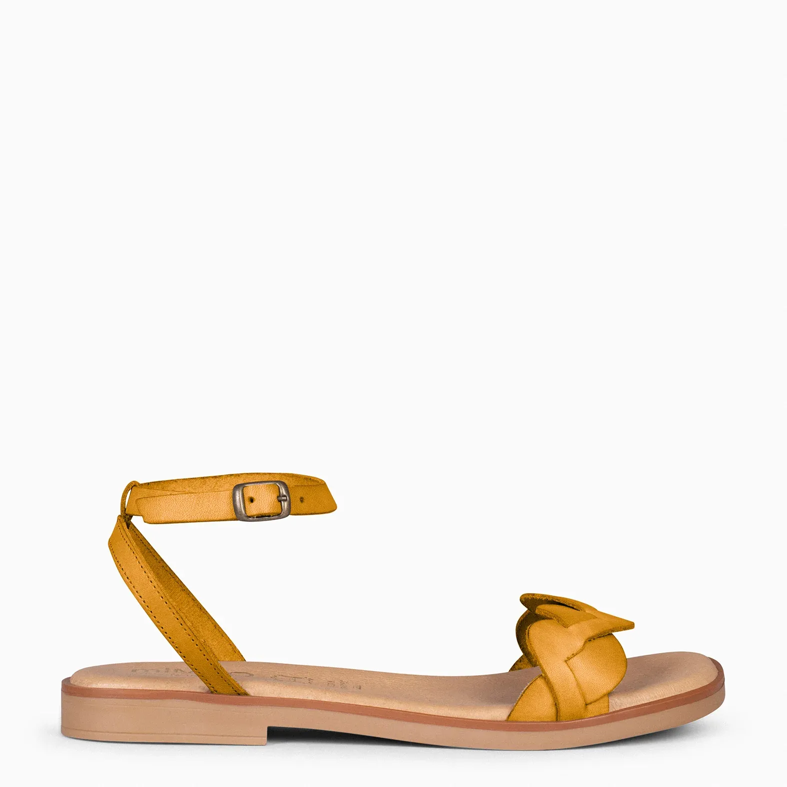 ARECA - Sandalias planas mujer AMARILLO - Imagen 6