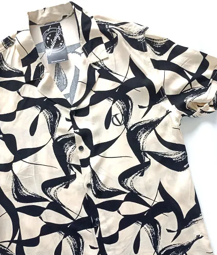 Camisa Beige Negro - Imagen 2