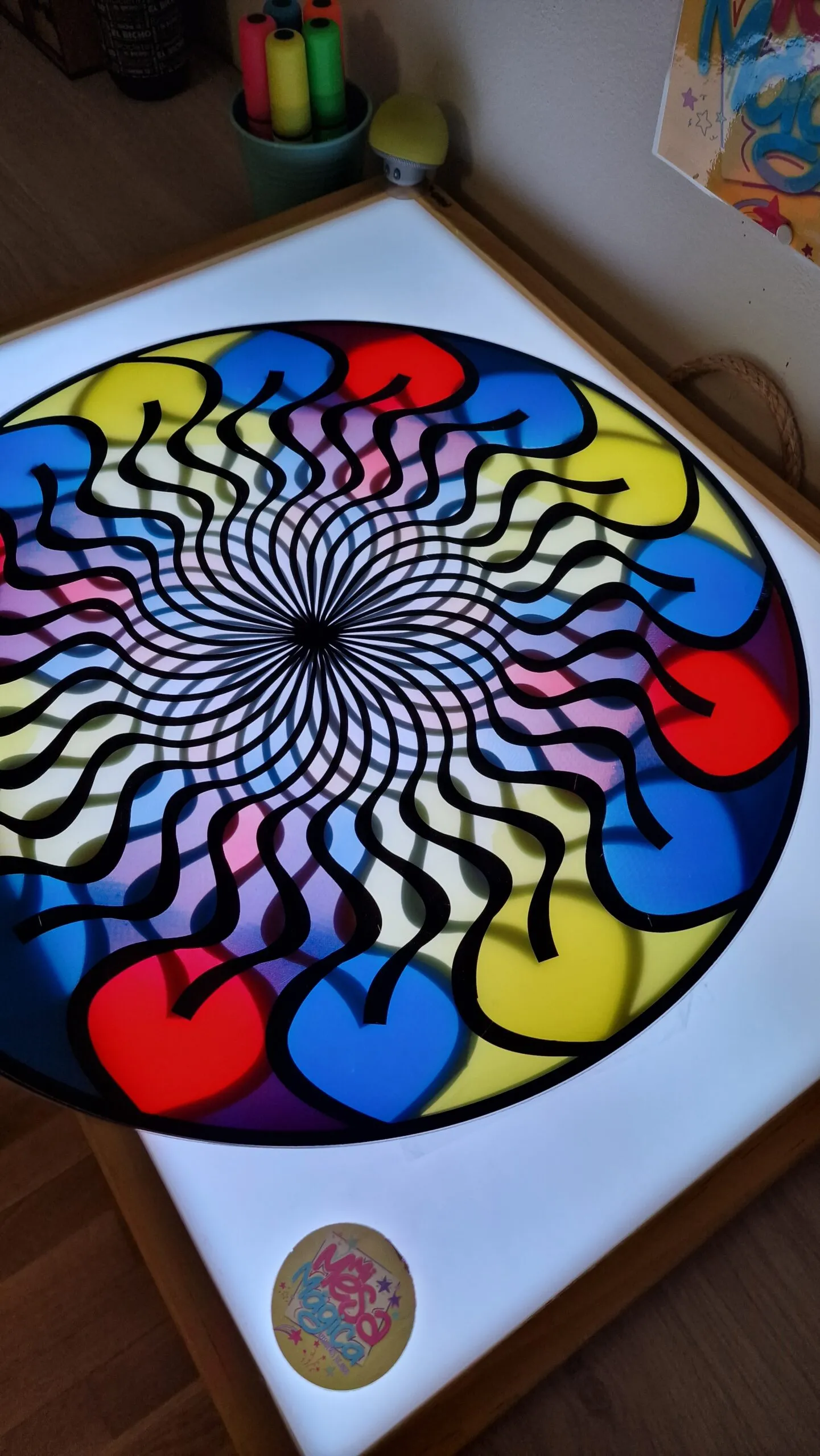 Rueda óptica para mesa de luz - Imagen 3
